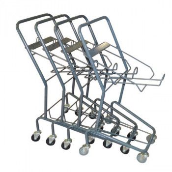 Chariot porte panier (support) - Equipement pour magasin