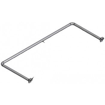 Arceau barre de charge profondeur 400 mm - Accessoires de gondoles