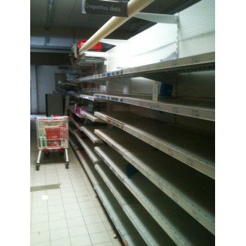 Gondole occasion centrale et murale - lot de rayonnage occassion