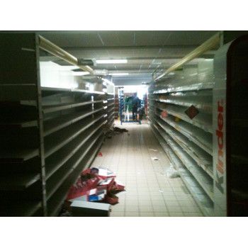 Gondole occasion centrale et murale - lot de rayonnage occassion