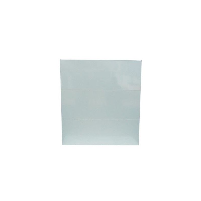 Habillage arrière de Tête de gondole avec 4 hauteurs disponibles