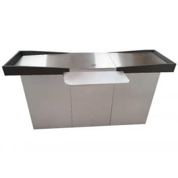 Meuble de caisse sans support écran  et tablette PMR