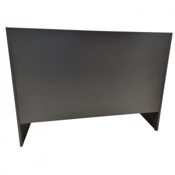 Vue arrière meuble de caisse sans le caisson