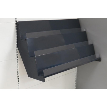 Kit de presentation de la presse, journaux, magazines sur une gondole metallique